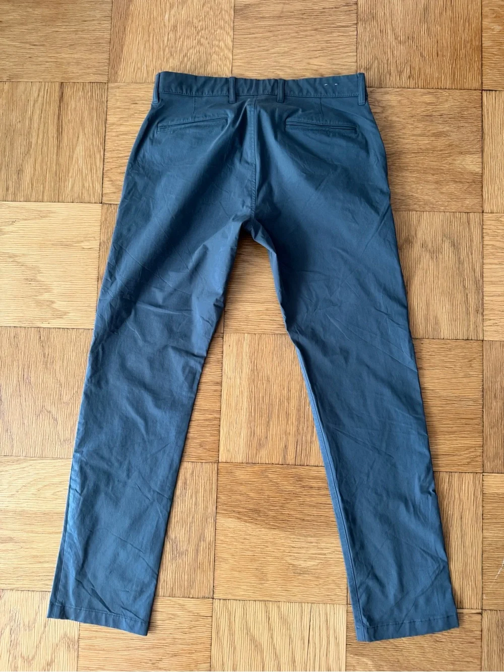J. Crew Mens 484 Slim Fit Tech Pant W30 L32 Zipper Pocket Stretch Fit